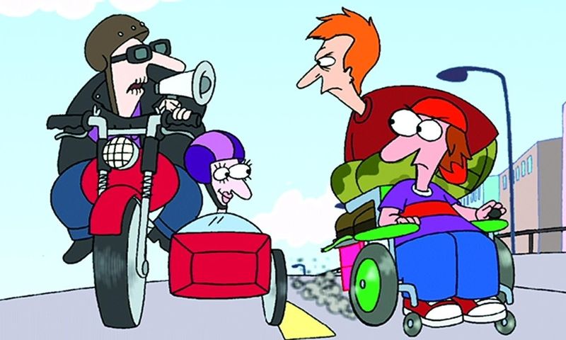 Eine Szene aus dem Zeichentrickfilm der 2000er