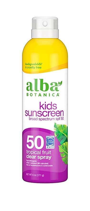 Alba Botanica Kinder-Sonnenschutzspray (LSF 50)