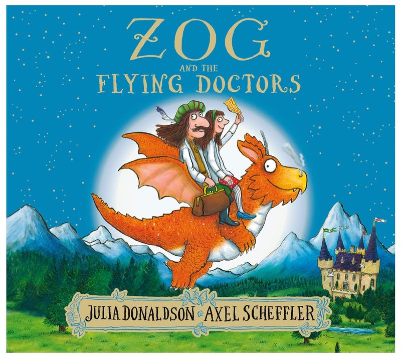 Zog und die fliegenden Ärzte von Julia Donaldson Bilderbuch für Kindergartenkinder