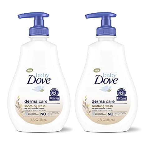 Baby Dove Derma Care Body Wash (2er-Pack, je 13 Unzen)
