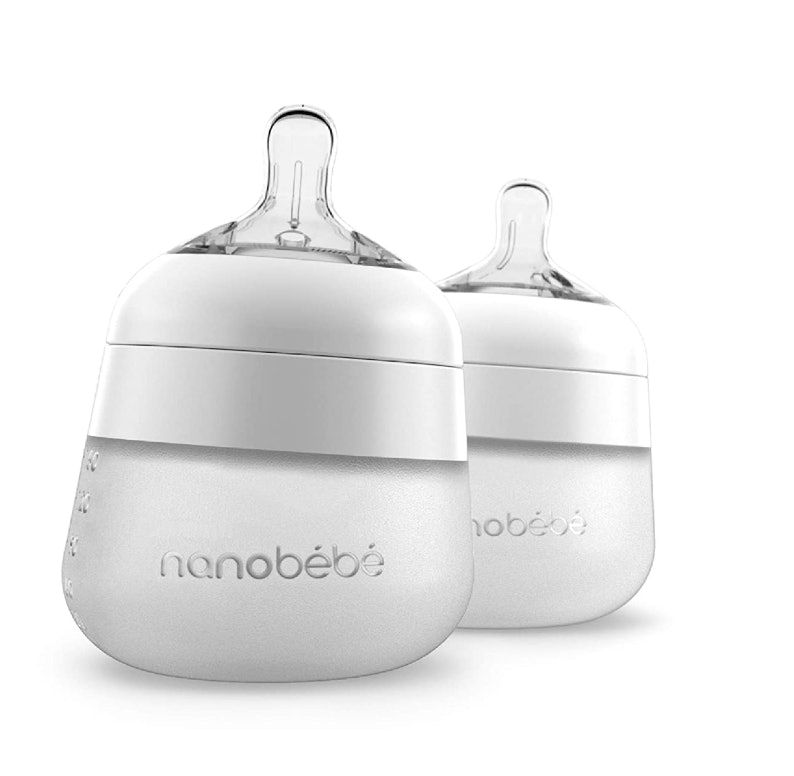 Nanobébé Flexy Silikon-Babyflaschen (2er-Pack)
