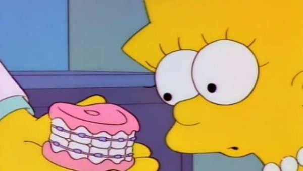 Lisa Simpson — Zeichentrickfiguren mit Zahnspange