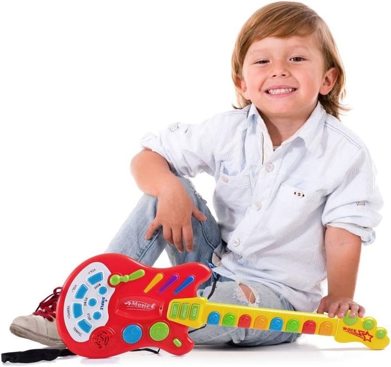 Dimple Elektronische Spielzeuggitarre für Kinder