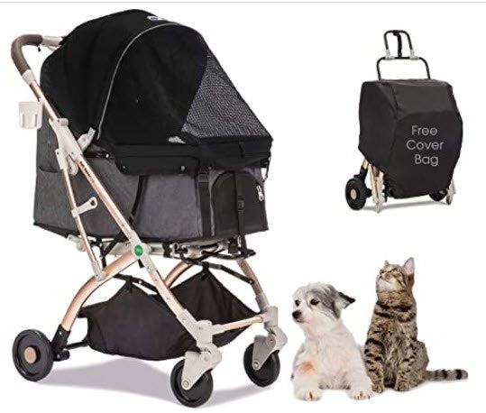 HPZ Pet Rover Lite Leichter Premium-Kinderwagen für Haustiere