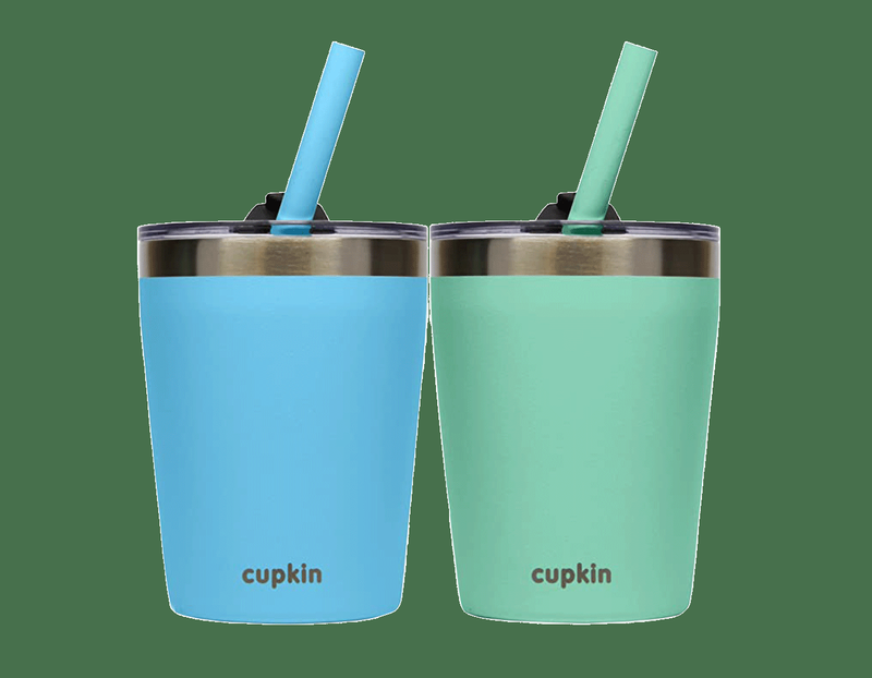 Cupkin Cups mit Strohhalmen (2er-Pack)